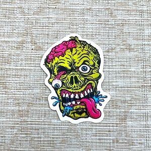 Gore Gross Grunge Horror Funky Single Decor Art Sticker